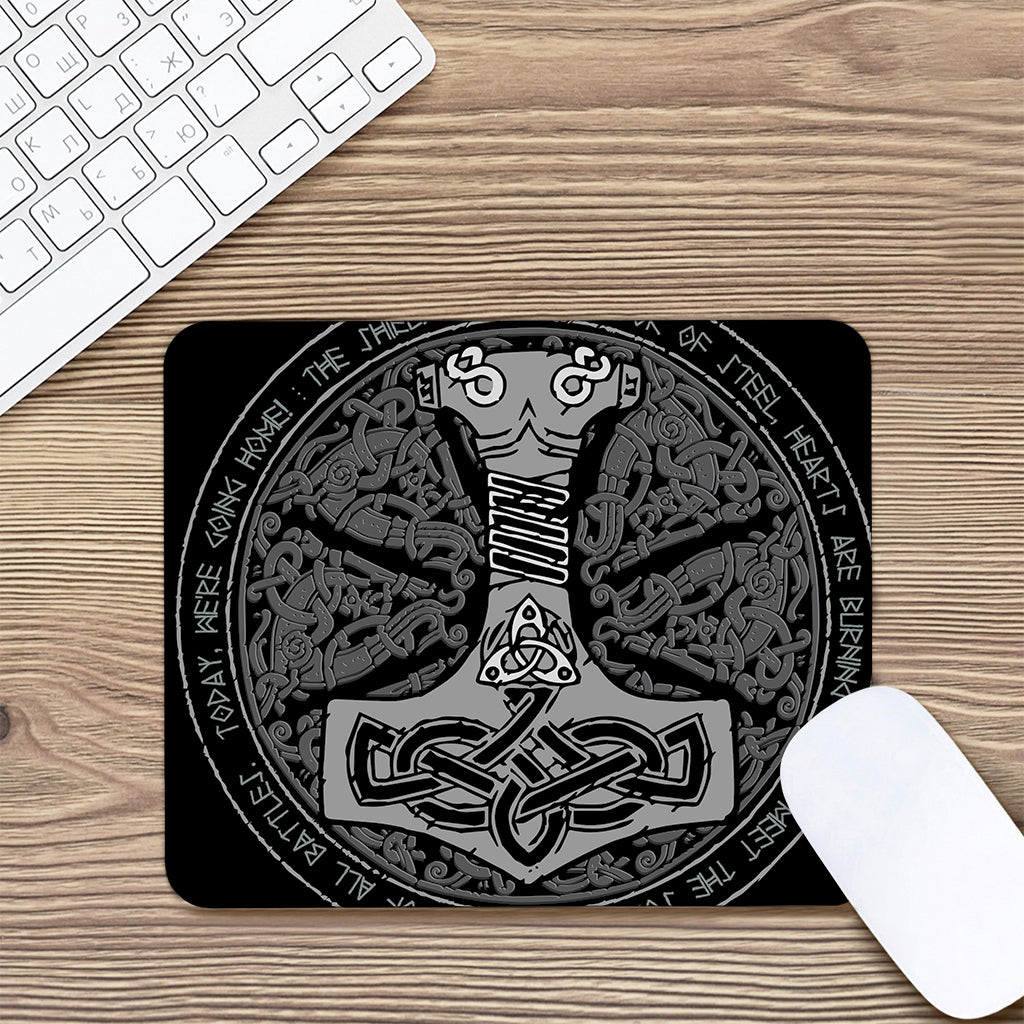 Mjolnir Hammer Of Thor Print Mouse Pad