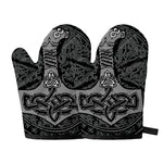 Mjolnir Hammer Of Thor Print Oven Mitts
