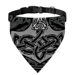 Mjolnir Hammer Of Thor Print Over The Collar Dog Bandana