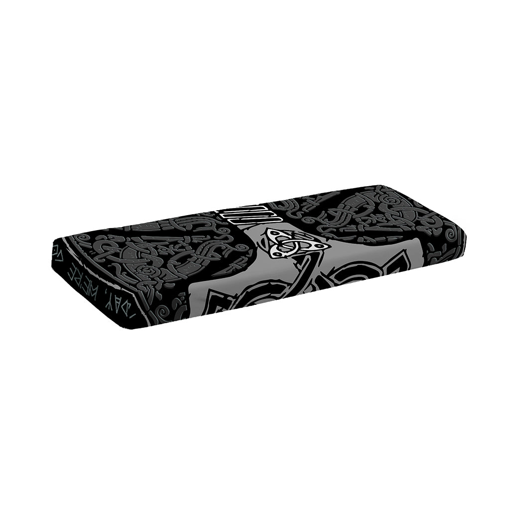 Mjolnir Hammer Of Thor Print Piano Keyboard Cover