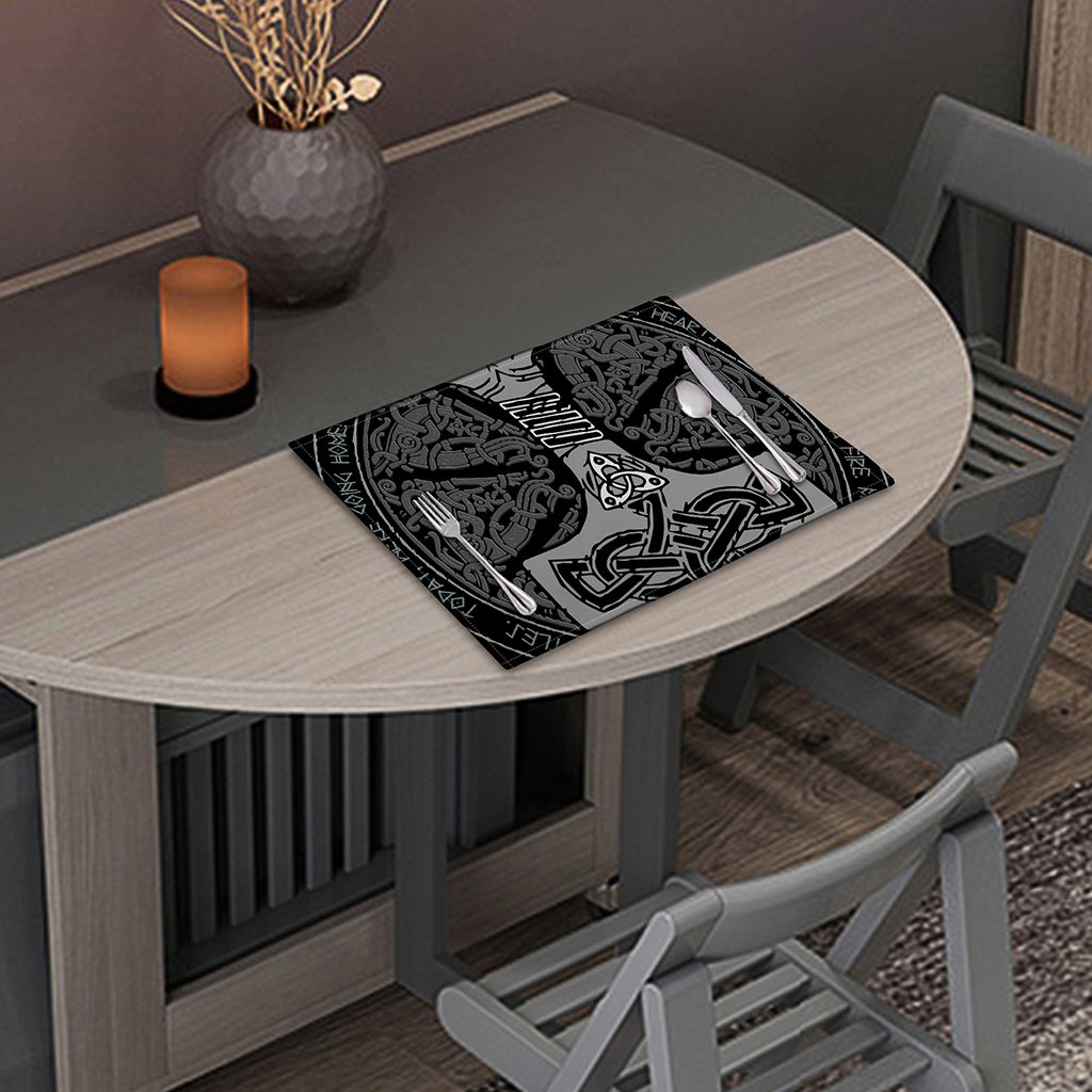Mjolnir Hammer Of Thor Print Placemat
