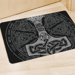 Mjolnir Hammer Of Thor Print Polyester Doormat