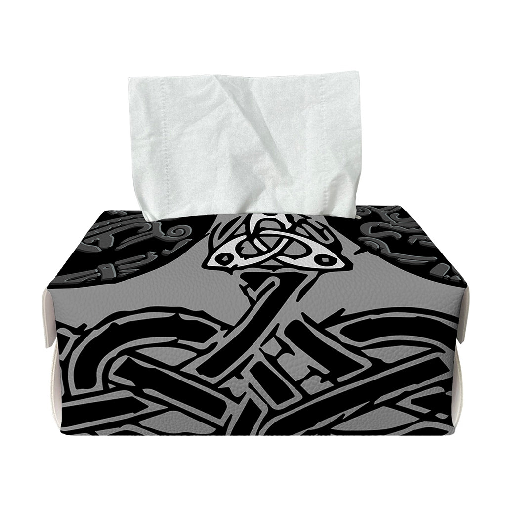 Mjolnir Hammer Of Thor Print Rectangle Tissue Box Cover