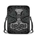 Mjolnir Hammer Of Thor Print Rectangular Crossbody Bag
