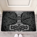 Mjolnir Hammer Of Thor Print Rubber Doormat