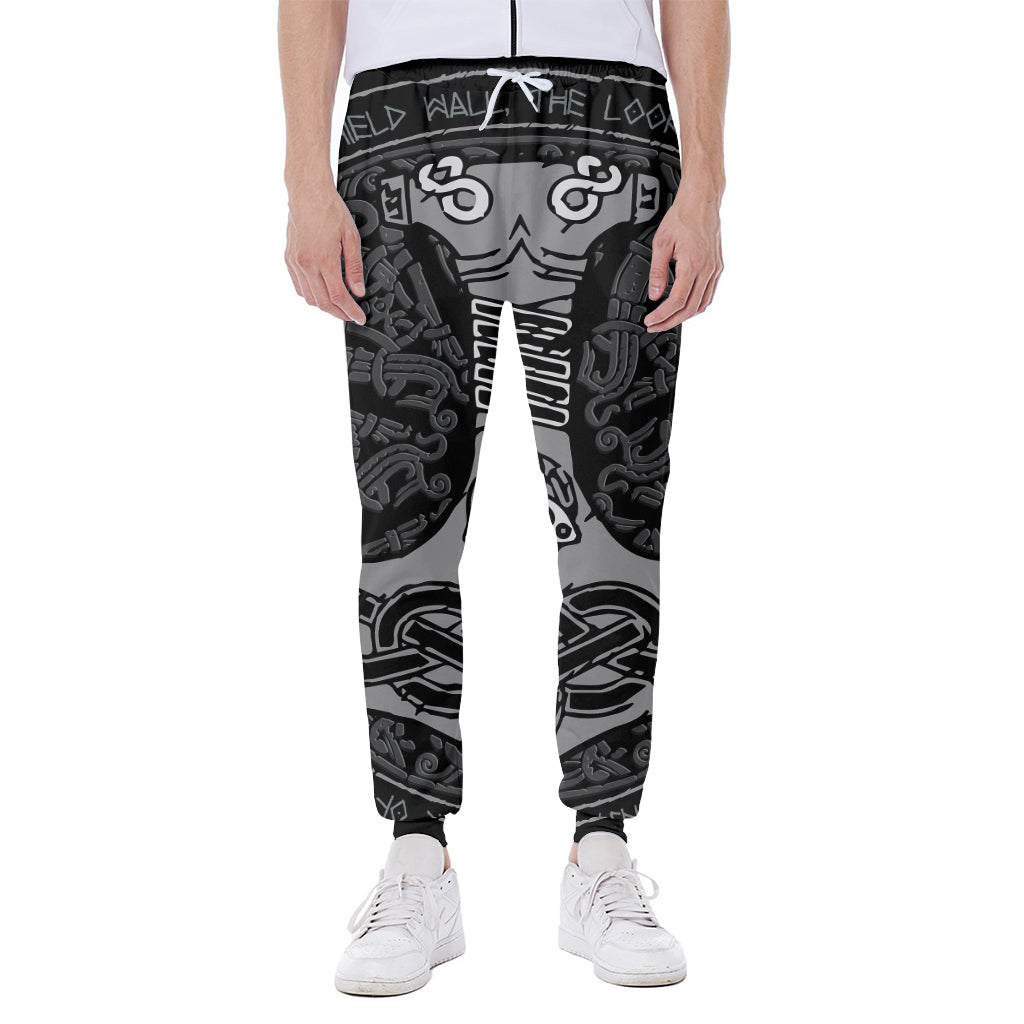 Mjolnir Hammer Of Thor Print Scuba Joggers