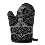 Mjolnir Hammer Of Thor Print Single Oven Mitt