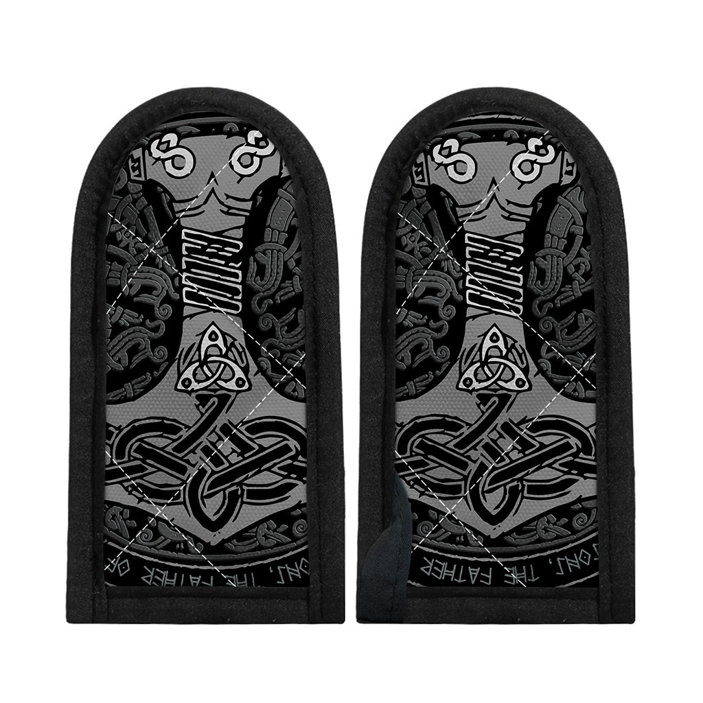 Mjolnir Hammer Of Thor Print Skillet Handle Cover