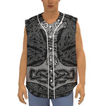 Mjolnir Hammer Of Thor Print Sleeveless Baseball Jersey