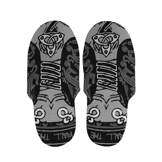 Mjolnir Hammer Of Thor Print Slippers