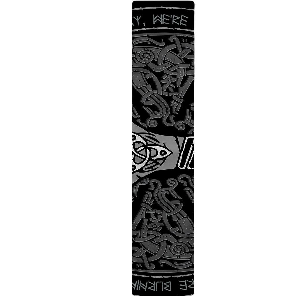 Mjolnir Hammer Of Thor Print Table Runner
