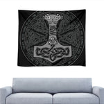 Mjolnir Hammer Of Thor Print Tapestry