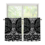 Mjolnir Hammer Of Thor Print Tier Curtains