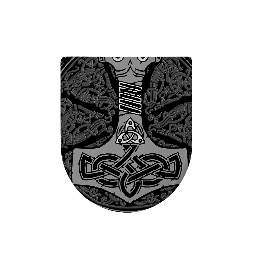 Mjolnir Hammer Of Thor Print Toilet Lid Cover