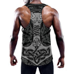 Mjolnir Hammer Of Thor Print Training Tank Top