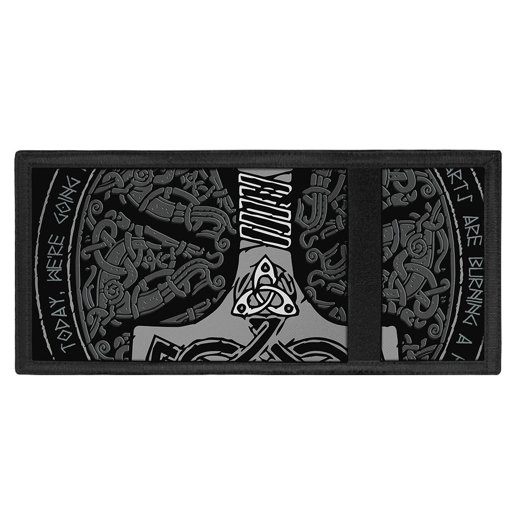 Mjolnir Hammer Of Thor Print Trifold Wallet
