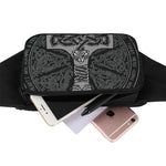 Mjolnir Hammer Of Thor Print Waist Bag