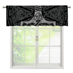 Mjolnir Hammer Of Thor Print Window Valance