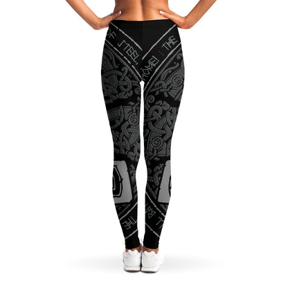 Mjolnir Hammer Of Thor Print Women's Leggings