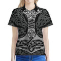 Mjolnir Hammer Of Thor Print Women's Polo Shirt