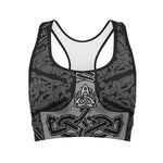 Mjolnir Hammer Of Thor Print Women's Sports Bra