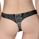 Mjolnir Hammer Of Thor Print Women's Thong