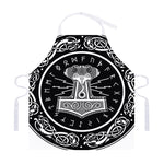 Mjolnir Norse Mythology Print Adjustable Apron