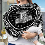Mjolnir Norse Mythology Print Baby Seat Cover