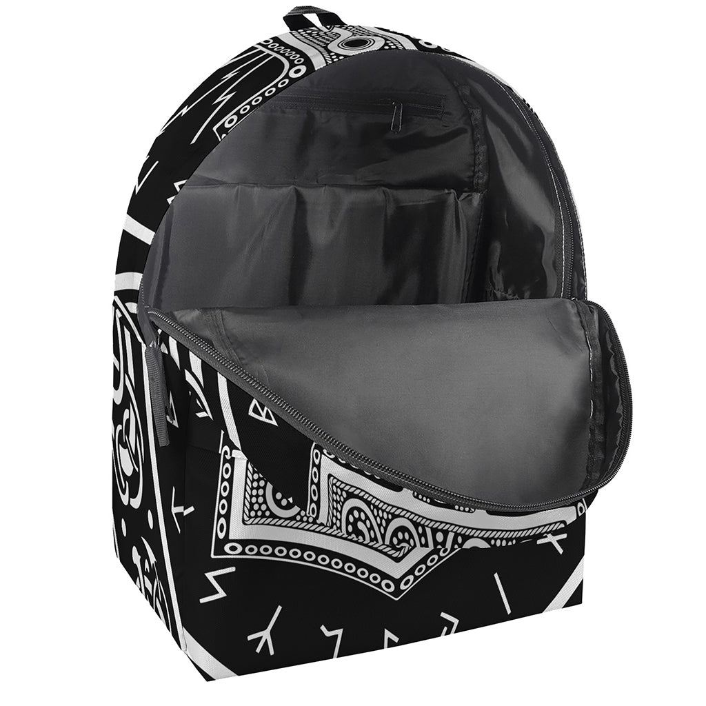 Mjolnir Norse Mythology Print Backpack