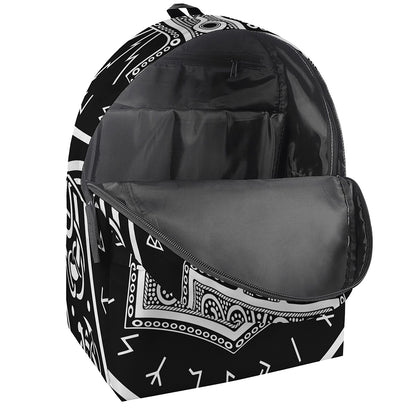 Mjolnir Norse Mythology Print Backpack