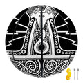 Mjolnir Norse Mythology Print Basketball