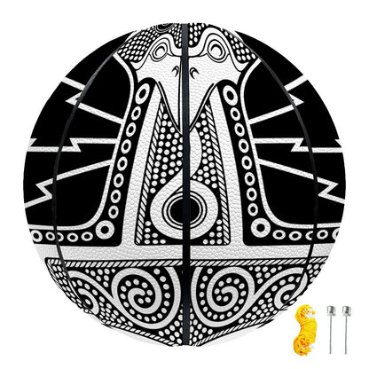 Mjolnir Norse Mythology Print Basketball