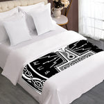 Mjolnir Norse Mythology Print Bed Runner