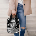 Mjolnir Norse Mythology Print Bible Tote Bag