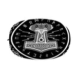 Mjolnir Norse Mythology Print Car Side Mirror Covers