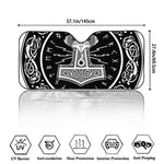 Mjolnir Norse Mythology Print Car Windshield Sun Shade