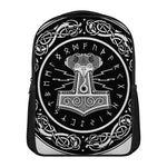 Mjolnir Norse Mythology Print Casual Backpack