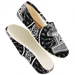 Mjolnir Norse Mythology Print Casual Shoes