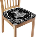 Mjolnir Norse Mythology Print Chair Cushion Cover