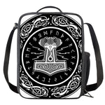 Mjolnir Norse Mythology Print Crossbody Lunch Bag