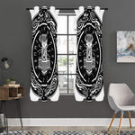 Mjolnir Norse Mythology Print Curtain