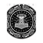 Mjolnir Norse Mythology Print Curtain