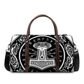 Mjolnir Norse Mythology Print Duffel Bag