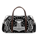 Mjolnir Norse Mythology Print Duffle Bag