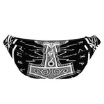 Mjolnir Norse Mythology Print Fanny Pack