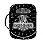 Mjolnir Norse Mythology Print Front Pocket Bible Bag