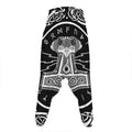 Mjolnir Norse Mythology Print Hammer Pants