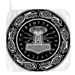 Mjolnir Norse Mythology Print Hand Towel
