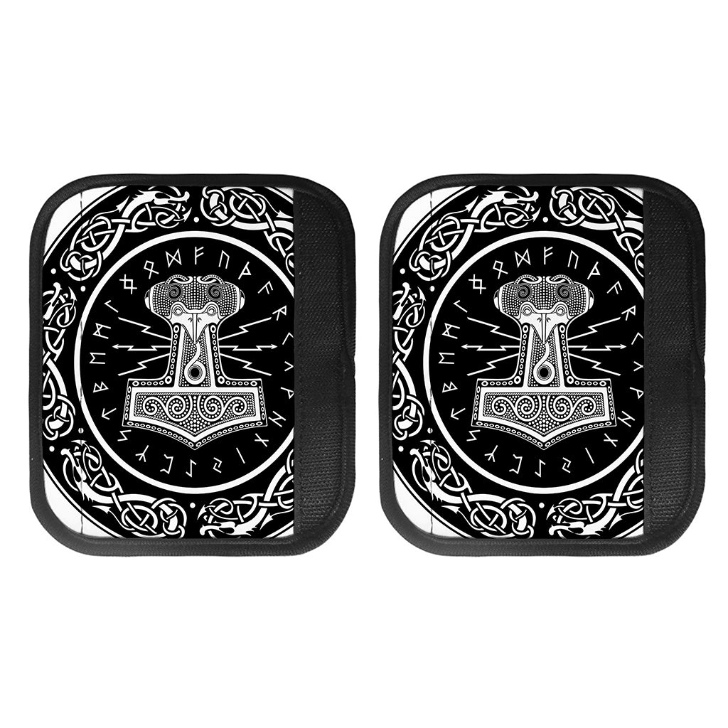 Mjolnir Norse Mythology Print Handle Covers
