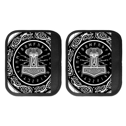 Mjolnir Norse Mythology Print Handle Covers